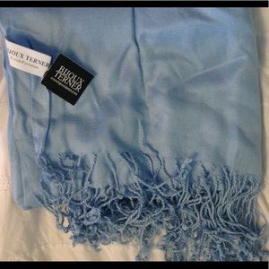 Pashmina Scarf Wrap by Bijoux Turner - Baby Blue